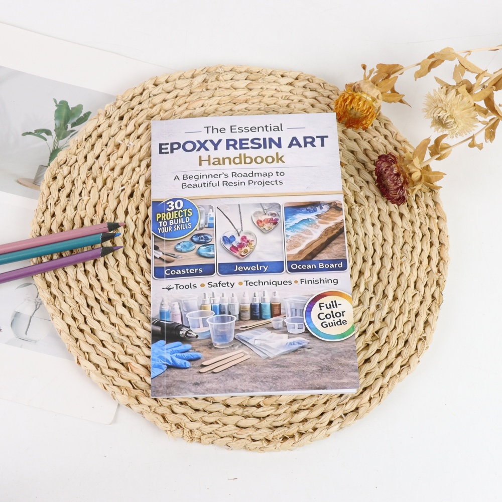 Resin Art Guide Book - Epoxy Resin Art Handbook, 30 DIY