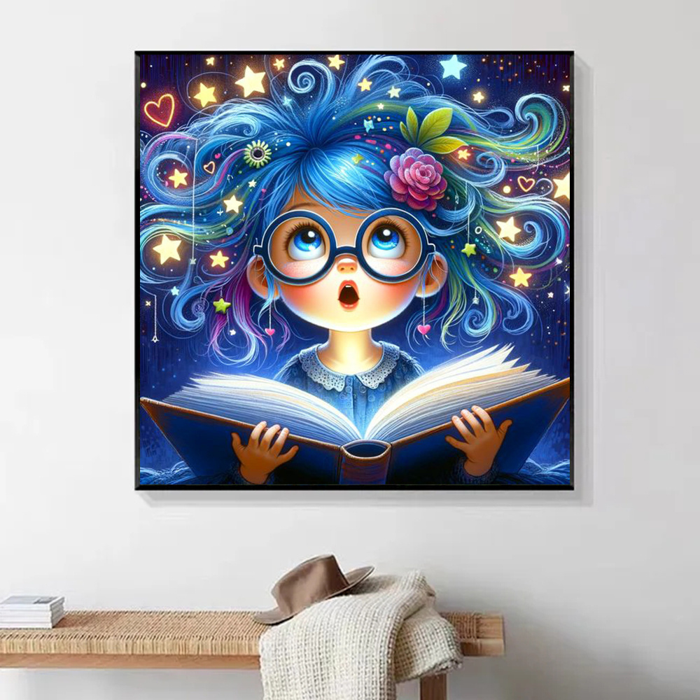 HUACAN Diamond Painting Girl D - Resin Art Guide Book 评论和价格