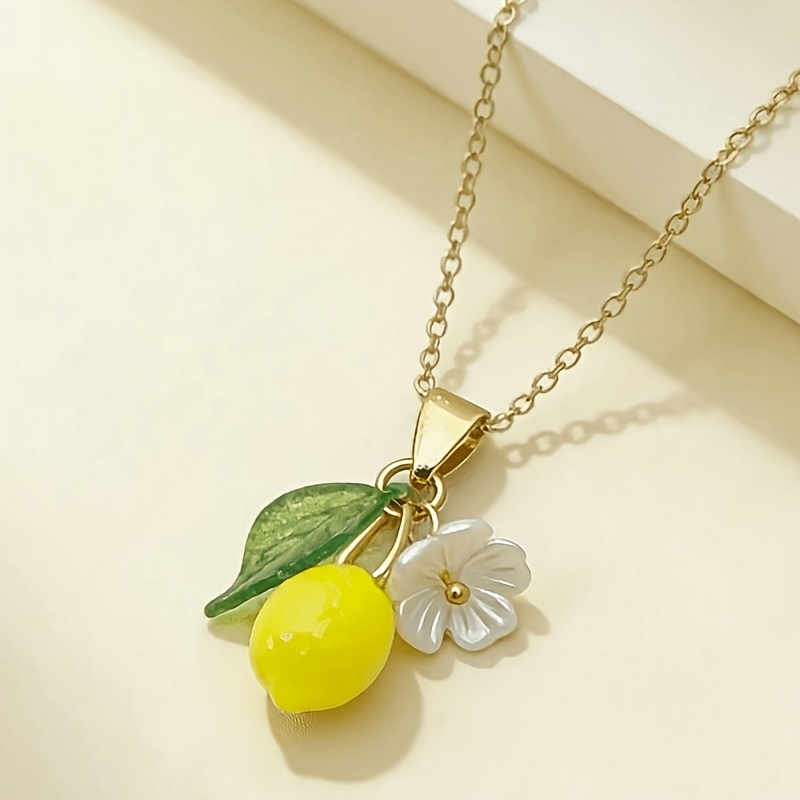 1Pc Fresh Cute Lemon Flower Re - Resin Art Store 评论和价格