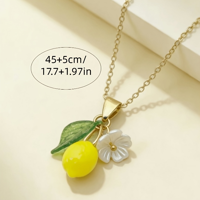1Pc Fresh Cute Lemon Flower Re - Resin Art Store 评论和价格