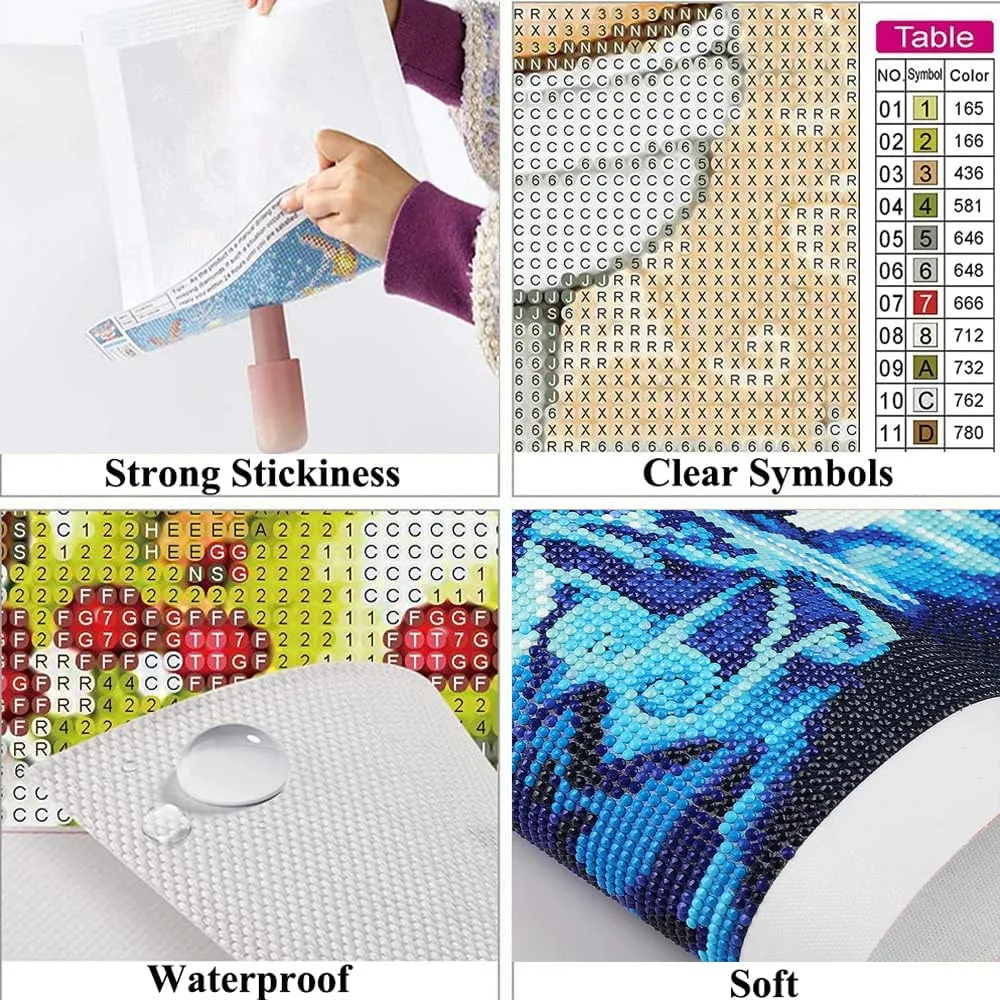 5D Diy Diamond Painting Wizard - Resin Art Guide Book 评论和价格