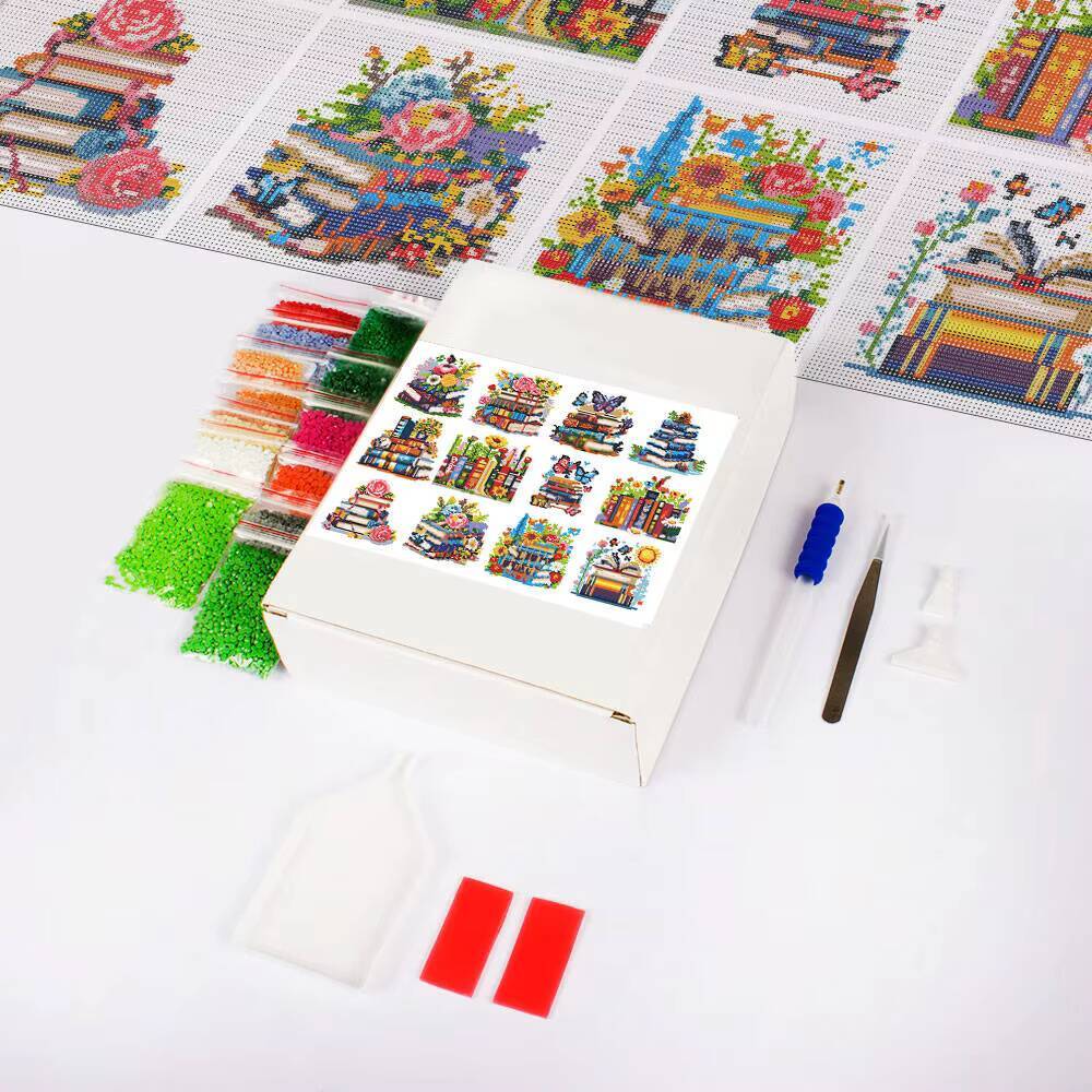 HUACAN 12pcs Landscape Mini Di - Resin Art Guide Book 评论和价格