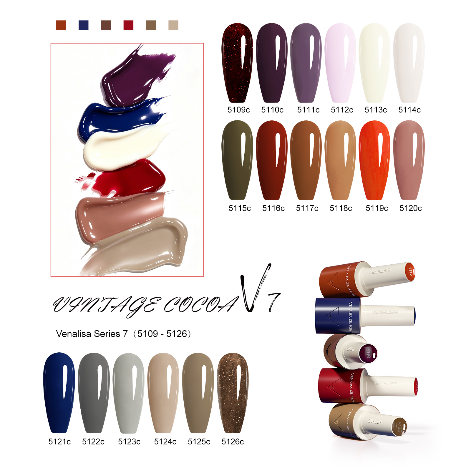 VENALISA V7 Gel Nail Polish 18 - Resin Art Use 评论和价格