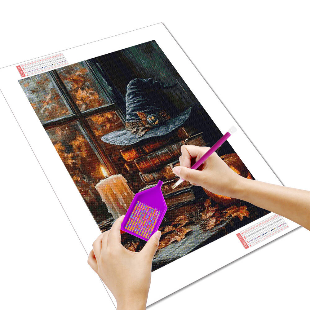 Huacan DIY Halloween Window Sc - Resin Art Guide Book 评论和价格