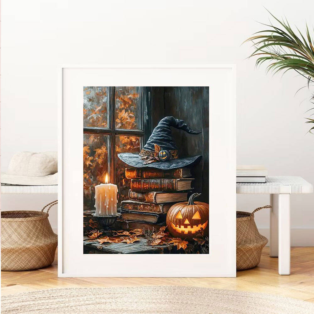 Huacan DIY Halloween Window Sc - Resin Art Guide Book 评论和价格