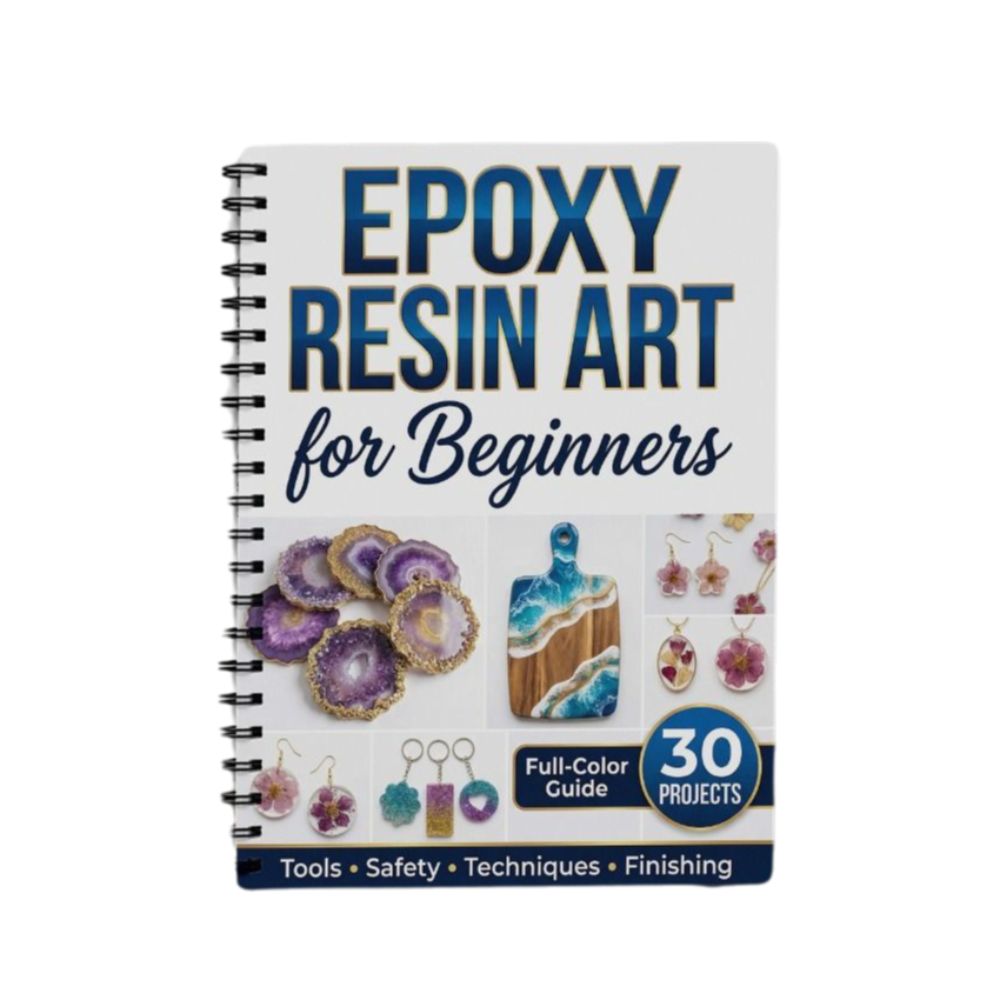 Step-by-Step Epoxy Resin Art H - Resin Art Guide Book 评论和价格