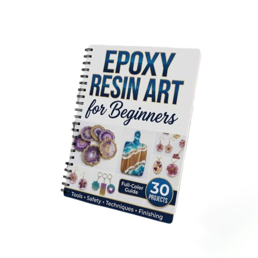 Step-by-Step Epoxy Resin Art H - Resin Art Guide Book 评论和价格