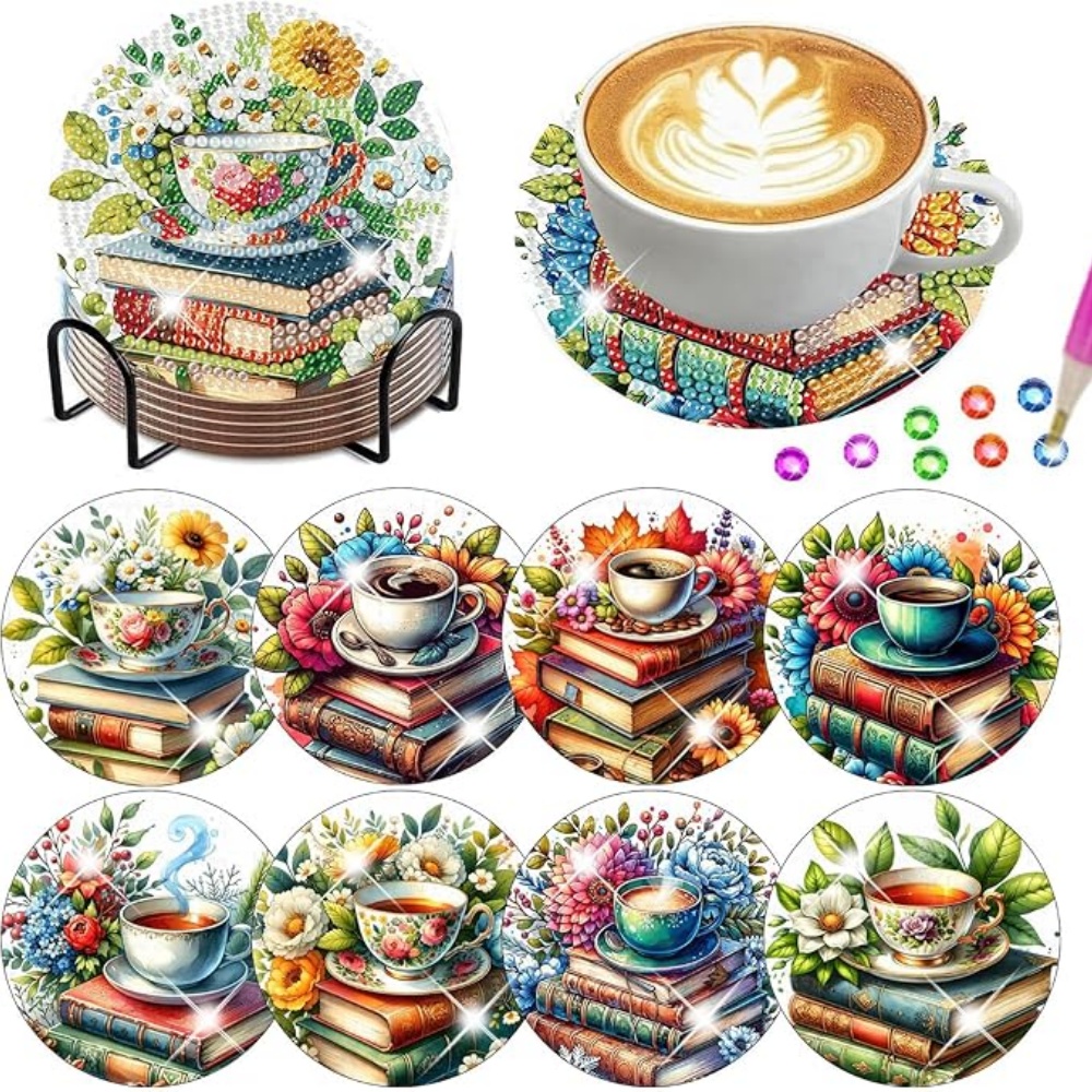 8PCS/DIY Diamond Art Painting  - Resin Art Guide Book 评论和价格