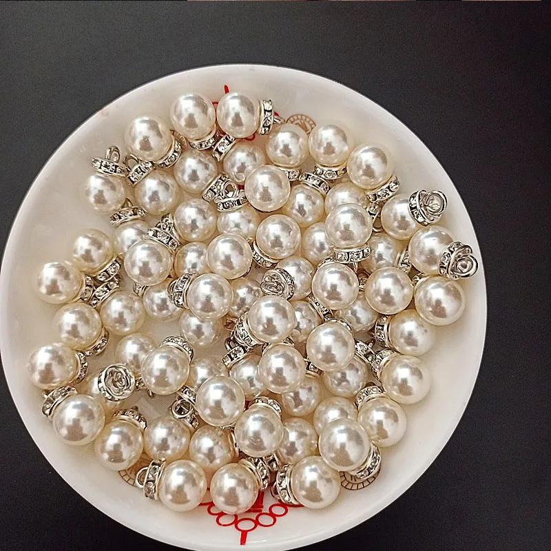 30Pcs Round Pearl Diamond Pend - Resin Art For Anniversary Gift 评论和价格