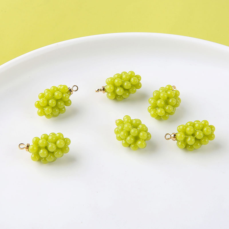 6pcs Cute Little Grapes Resin  - Resin Art Store 评论和价格