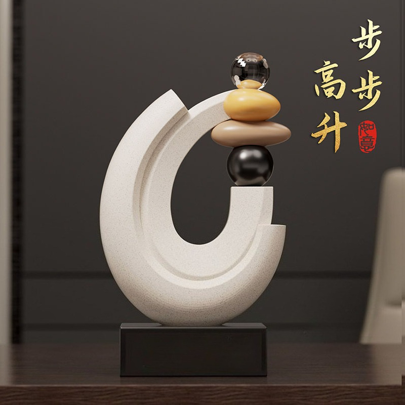 Home Decor Lucky Stone Statue  - Resin Art For Anniversary Gift 评论和价格