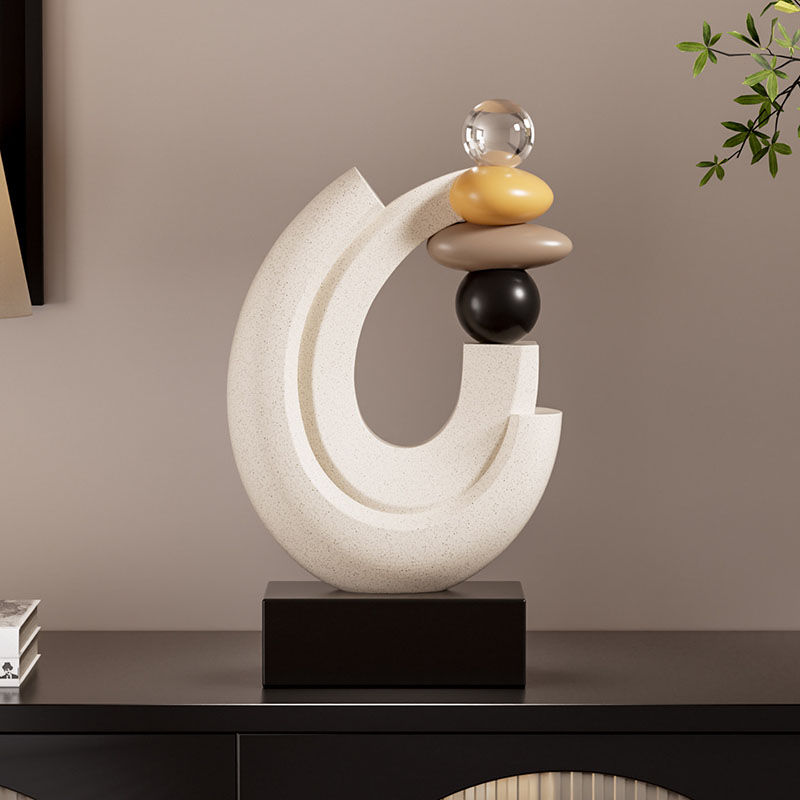 Home Decor Lucky Stone Statue  - Resin Art For Anniversary Gift 评论和价格