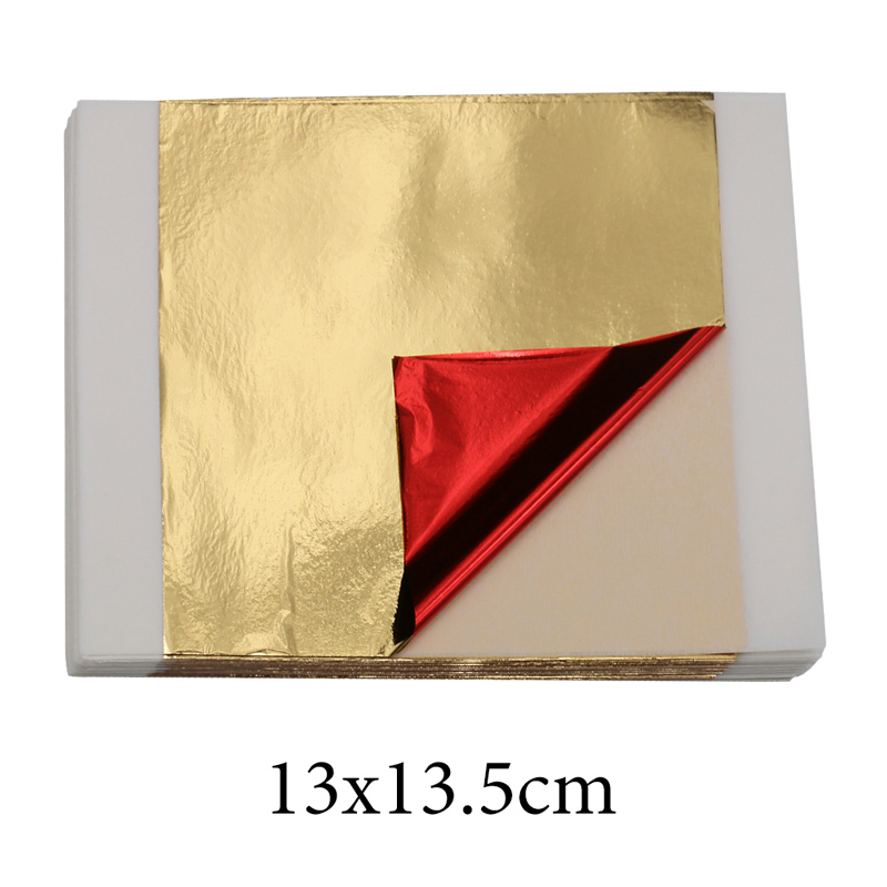 100pcs Imitation Gold Leaf Foi - Resin Art For Anniversary Gift 评论和价格