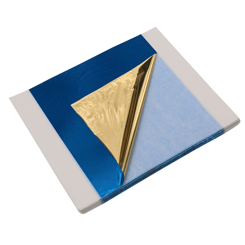 100pcs Imitation Gold Leaf Foi - Resin Art For Anniversary Gift 评论和价格
