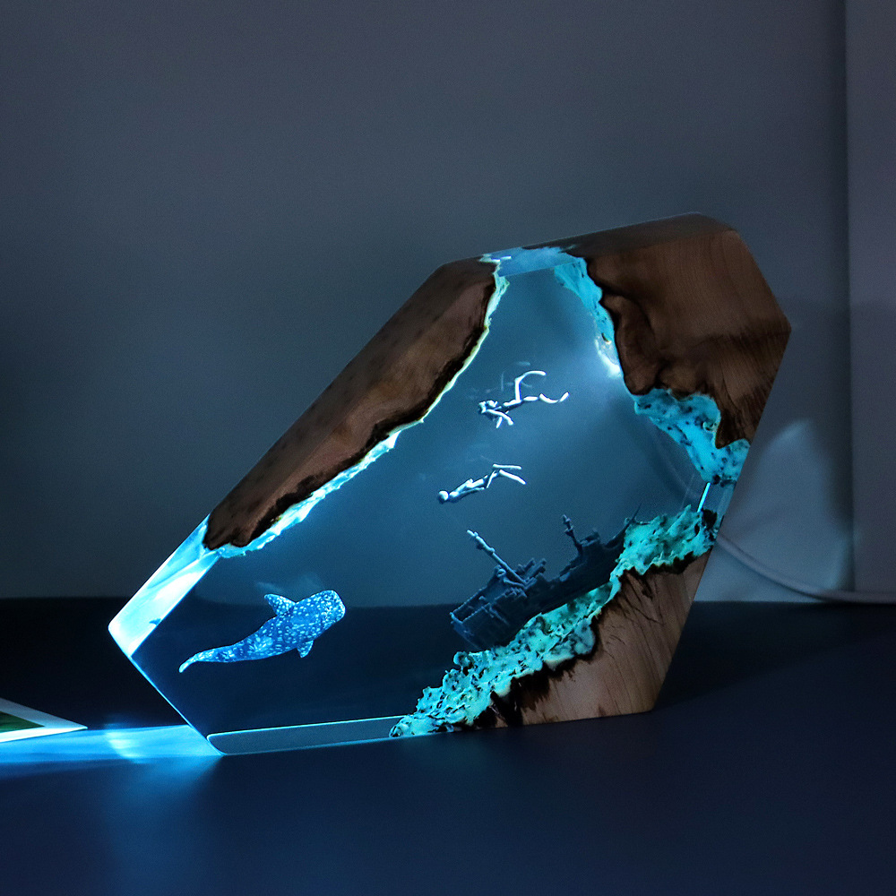 New Creative Indoor Bedroom Of - Resin Art Table Top 评论和价格