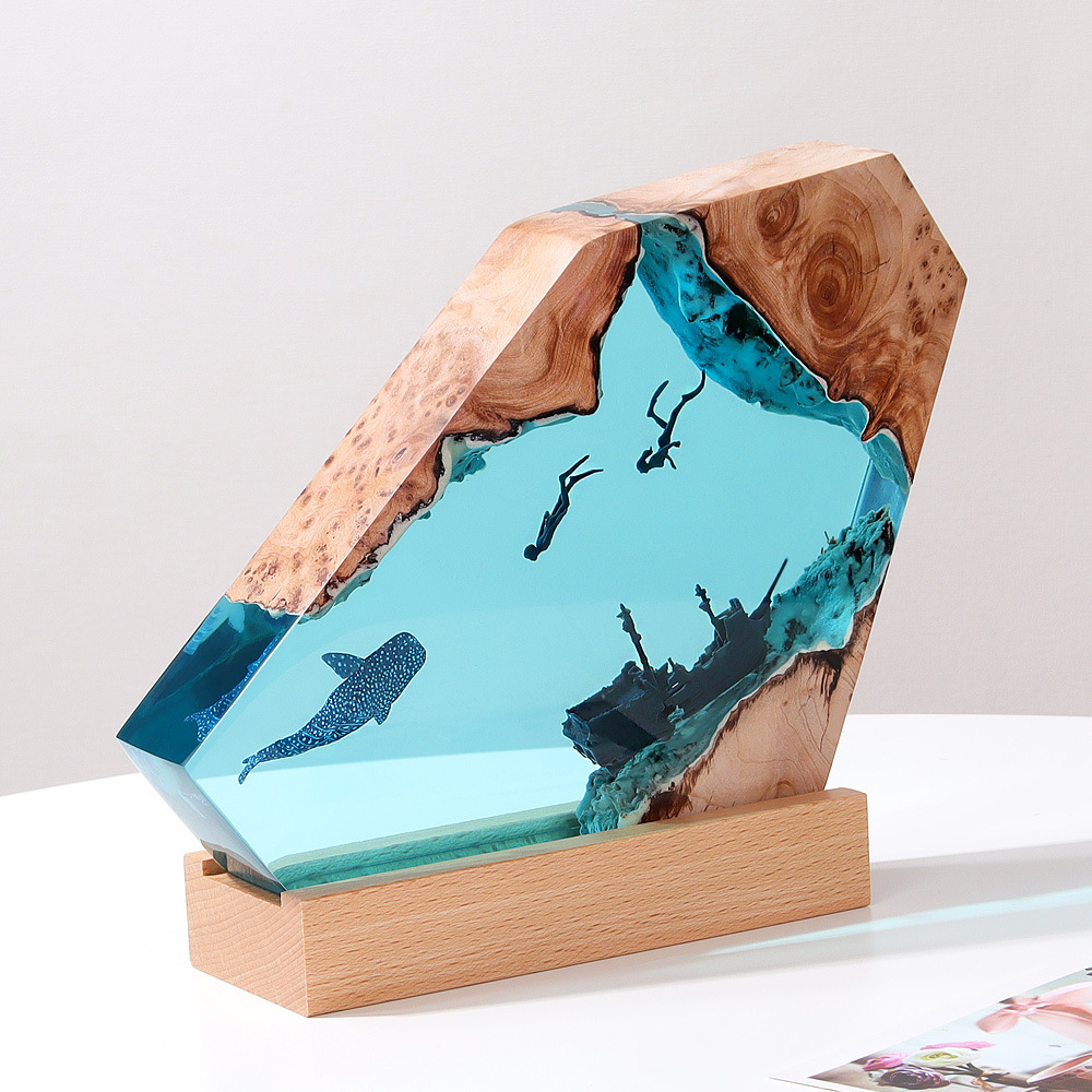 New Creative Indoor Bedroom Of - Resin Art Table Top 评论和价格