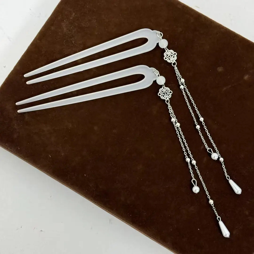 1/2pcs U Shaped Hairpin for Wo - Resin Art Store 评论和价格