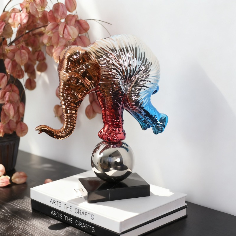 Colorful Graffiti Elephant Sta - Resin Art For Anniversary Gift 评论和价格