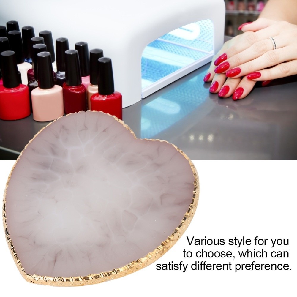 Delicate Heart Shaped Nail Art - Resin Art Use 评论和价格