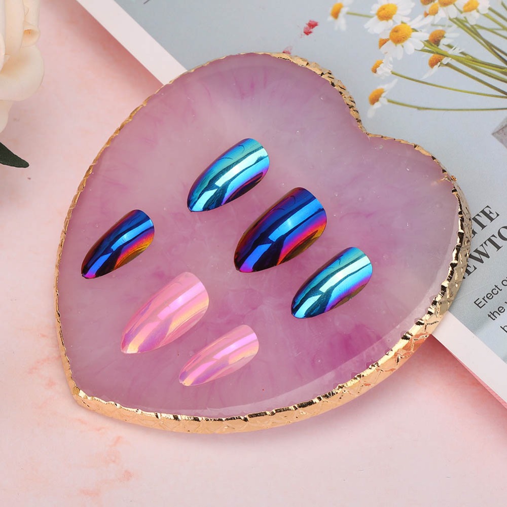 Delicate Heart Shaped Nail Art - Resin Art Use 评论和价格