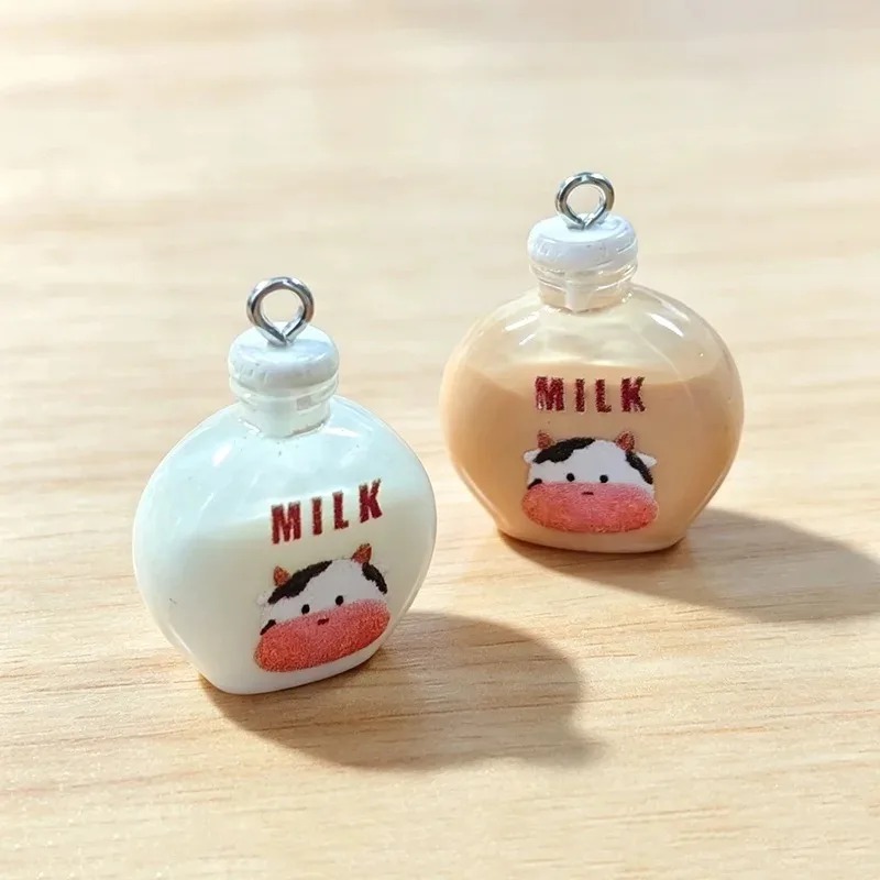 10Pcs Adorable Small Cow Milk  - Resin Art Store 评论和价格