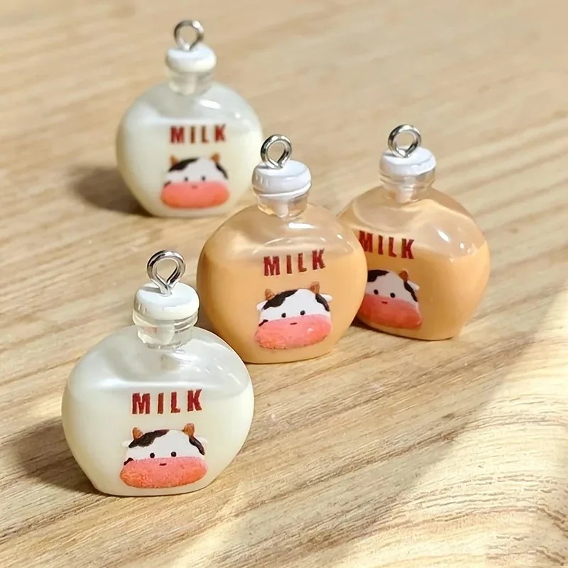 10Pcs Adorable Small Cow Milk  - Resin Art Store 评论和价格
