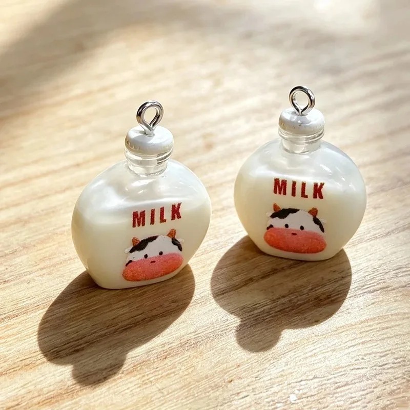 10Pcs Adorable Small Cow Milk  - Resin Art Store 评论和价格