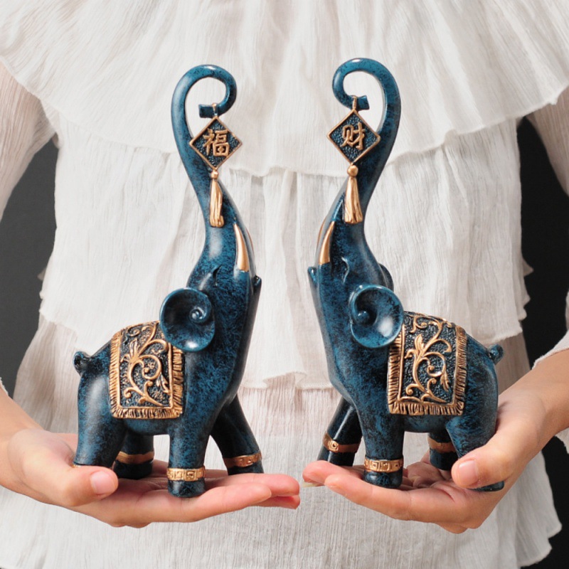 One Pair Chinese Style Lucky W - Resin Art For Anniversary Gift 评论和价格
