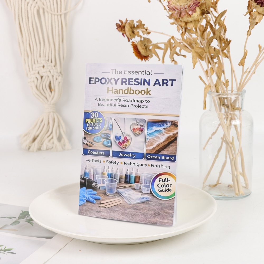 Epoxy Resin Art Handbook, 30 D - Resin Art Guide Book 评论和价格