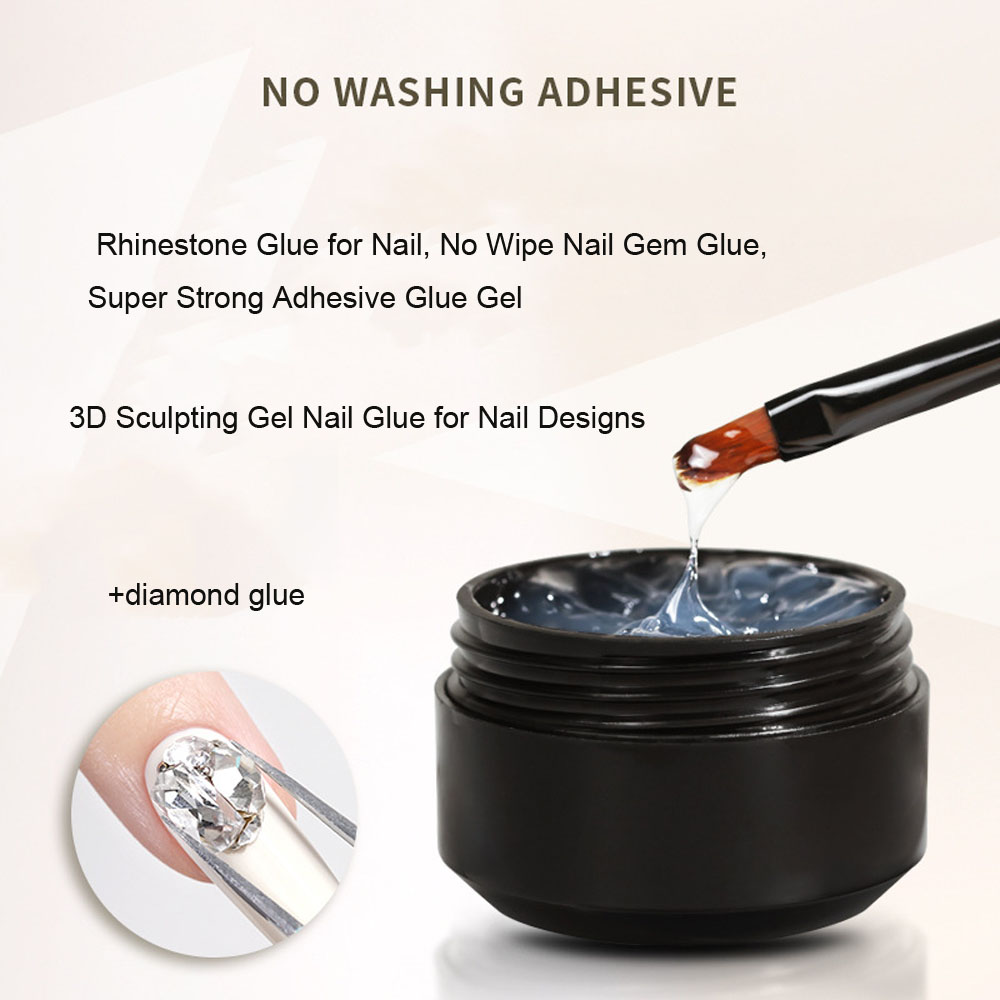 19g/5g/Bottle Strong Nail Glue - Resin Art Use 评论和价格