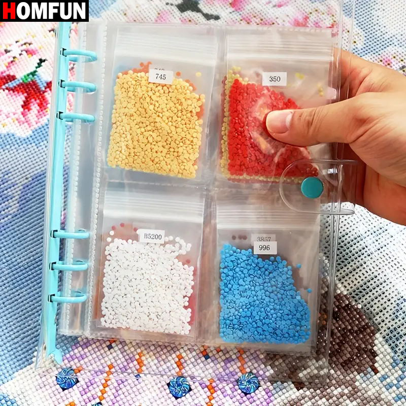 HOMFUN 113pcs Diamond Painting - Resin Art Guide Book 评论和价格