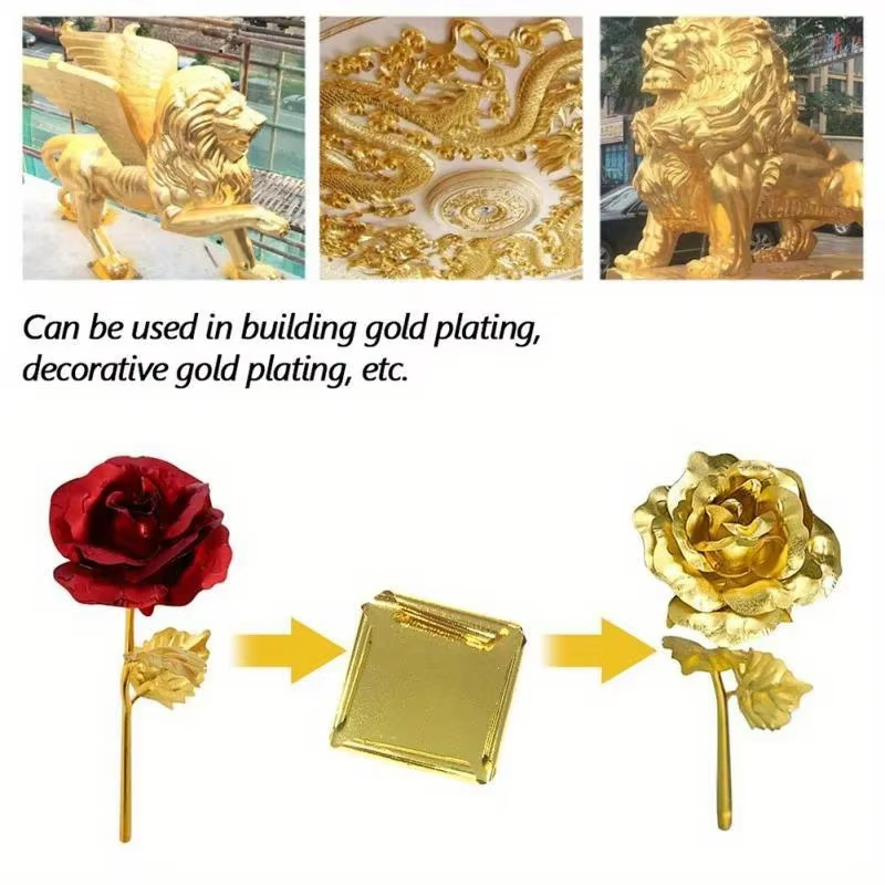 100pcs Imitation Gold Sliver C - Resin Art For Anniversary Gift 评论和价格