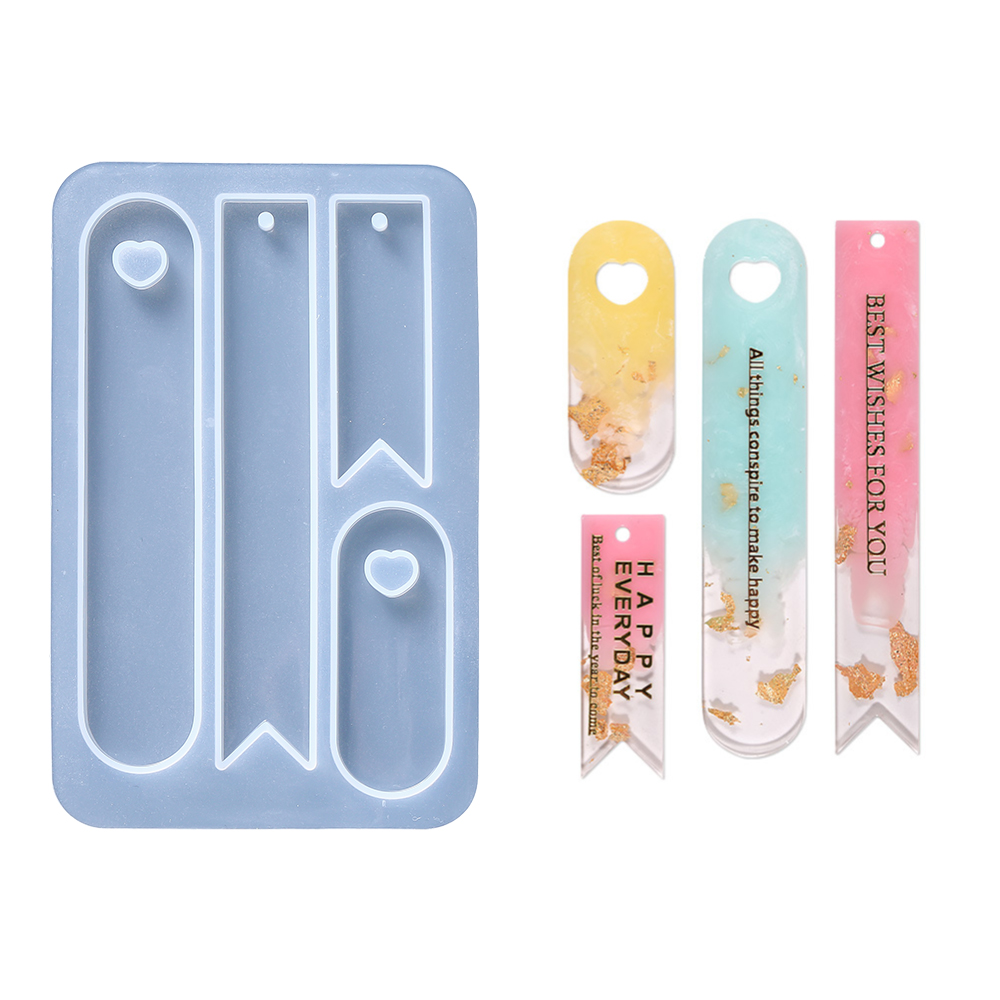 Oval Bookmark Silicone Mold He - Resin Art Guide Book 评论和价格