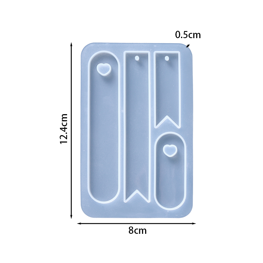 Oval Bookmark Silicone Mold He - Resin Art Guide Book 评论和价格
