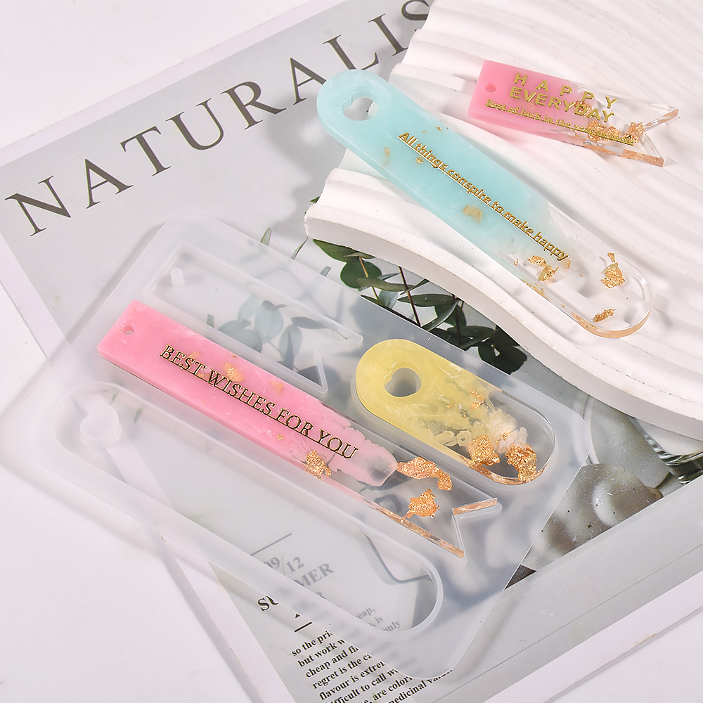 Oval Bookmark Silicone Mold He - Resin Art Guide Book 评论和价格