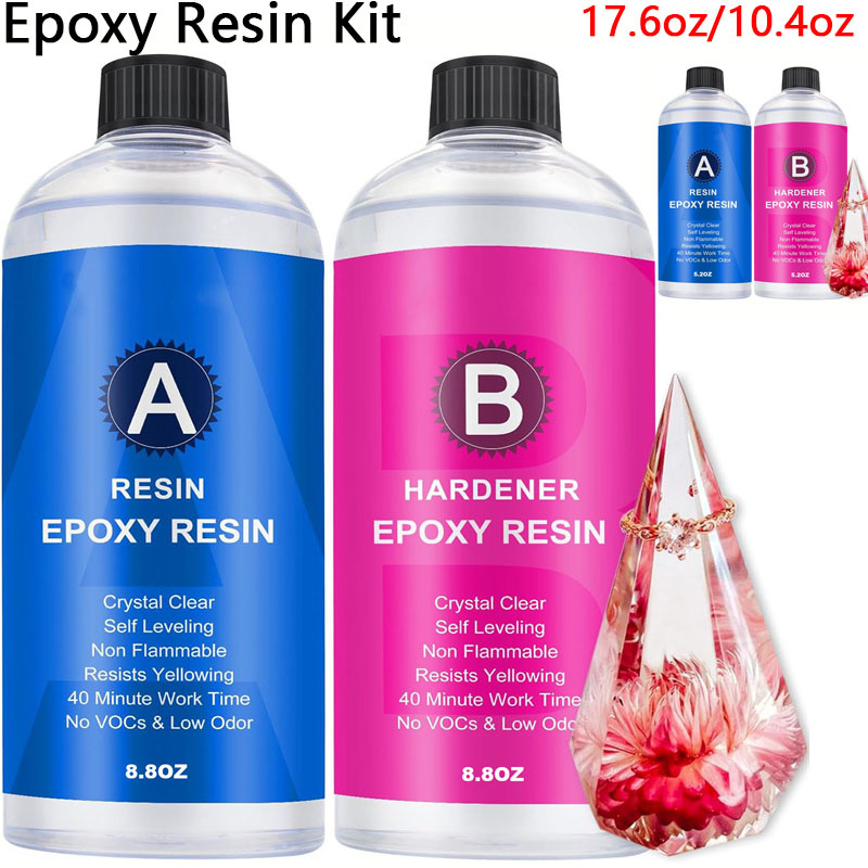 17.6oz/10.4oz Clear Epoxy Resi - Resin Art Table Top 评论和价格