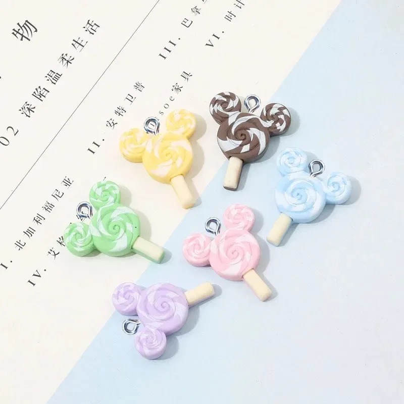 10Pcs Kawaii Mouse Lollipop Re - Resin Art Store 评论和价格